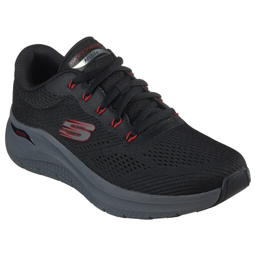 Skechers Arch Fit 2.0 in black with red details