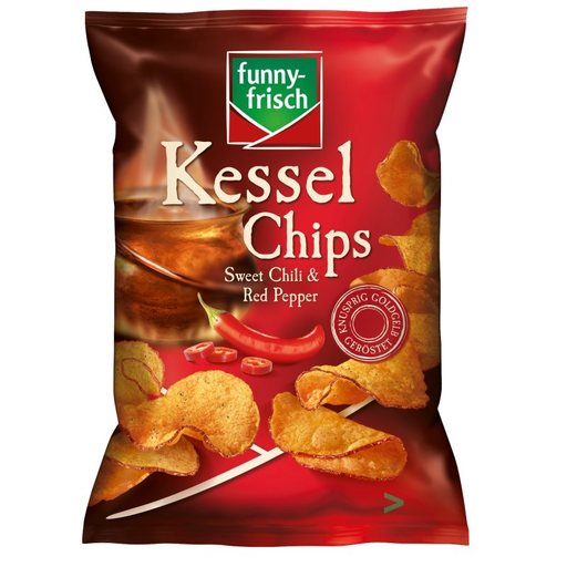 Funny-frisch Kettle Chips Sweet Chili & Red Pepper