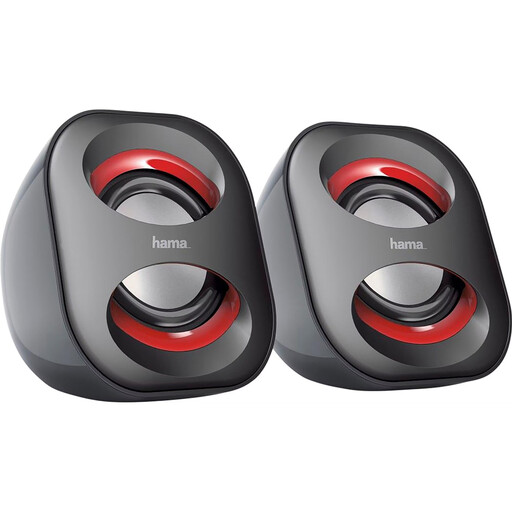 Sonic Mobil 183 notebook speaker, black/red