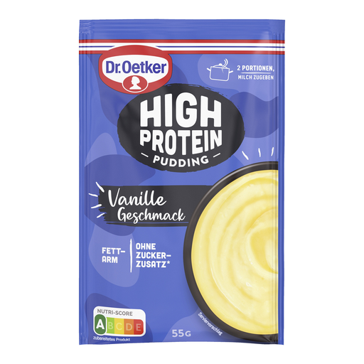 Dr. Oetker High Protein Pudding Powder Vanilla 55 g