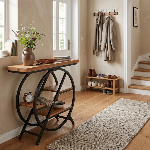 Console Table 100 cm Entryway Table