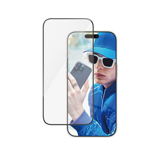 PanzerGlass Screen Protector for iPhone 16 Pro Ultra-Wide Fit
