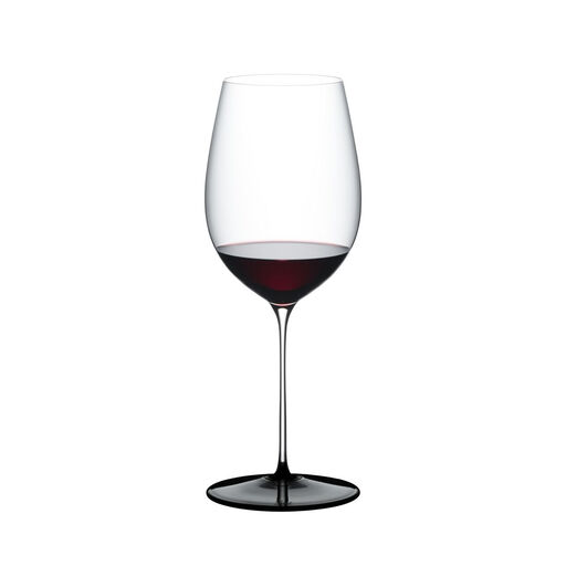 RIEDEL Fatto A Mano Black Tie Bordeaux Grand Cru Wine Glass