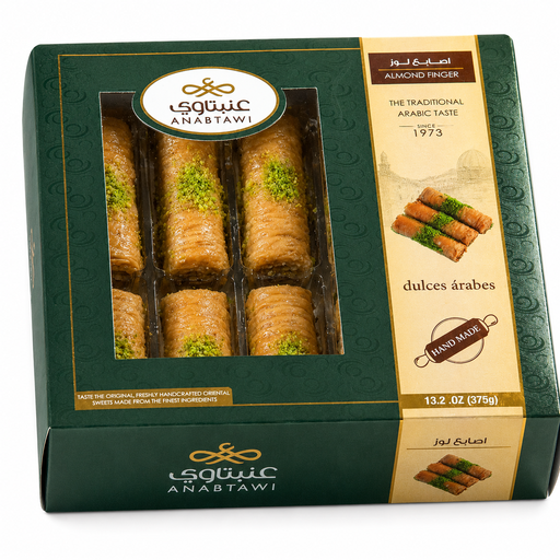 ANABTAWI Classic Almond Fingers 375g
