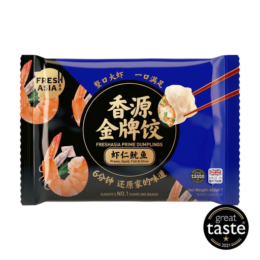 FRESHASIA Shrimp & Squid Dumpling 400g