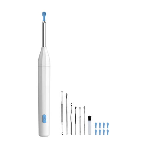 Sunluxy Ear Cleaning Tool with HD Camera, P2, White