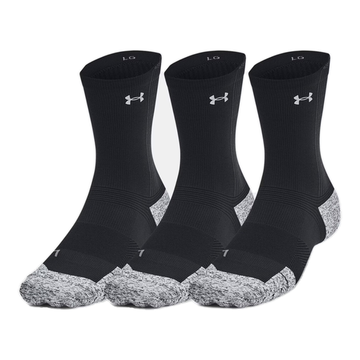 Under Armour 中性款 Armour Dry Run 缓冲三双装中筒袜