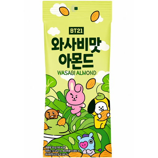 BT21 Wasabi Almond 30g