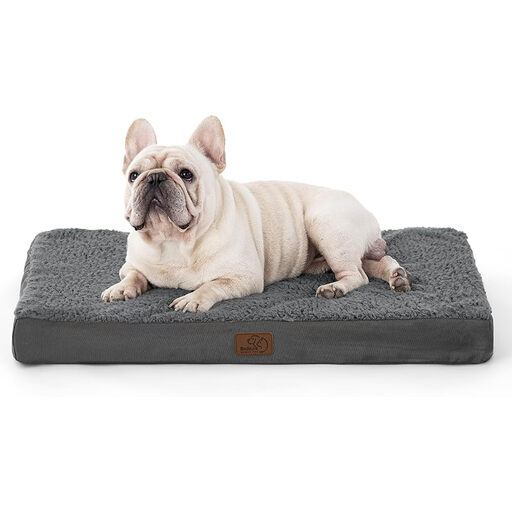 Bedsure Dog Pillow with Egg-Crate Foam