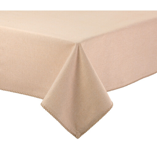 Delia Naturel Recycled Tablecloth
