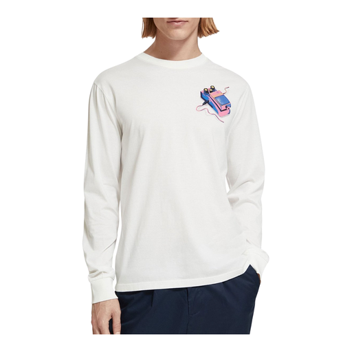 SCOTCH & SODA Men T-Shirts S&S Regular fit artwork long s S