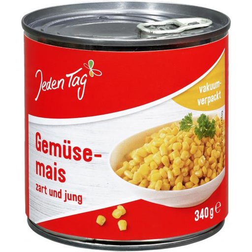Jeden Tag Gemüsemais 340g