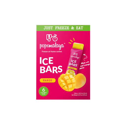 PopsMalaya Ice Bars - Mango (45ml*6) 270ml