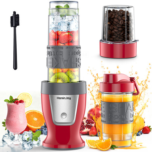 HoninJoy Smoothie Blender, 650W Personal Blenders