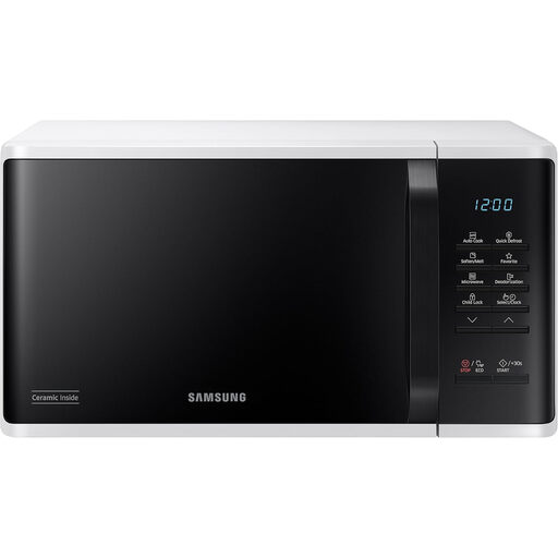 Samsung 23L Solo Microwave, 800W, White & Black