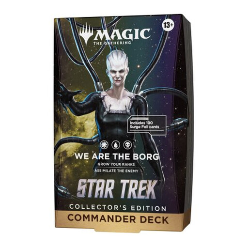 Magic: The Gathering - Star Trek - 收藏版 Commander 套牌 - Surge Foil 闪卡 - 英语版本
