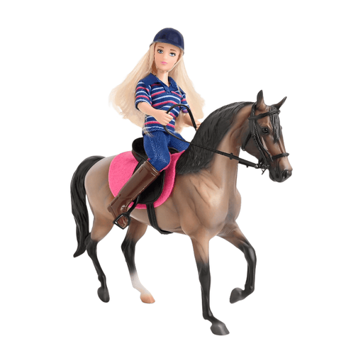 Breyer Classics English Rider And Horse Set