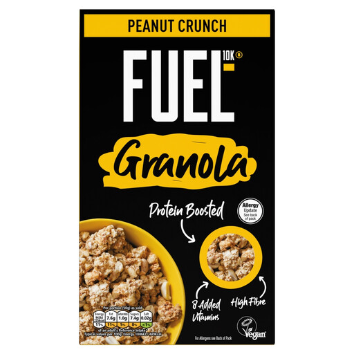 Fuel10K Peanut Granola