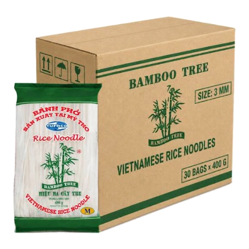 Bamboo Tree Rice Noodles 3mm 400g x 30pcs