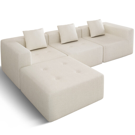 GTIMEX corner sofa bed with pocket springs