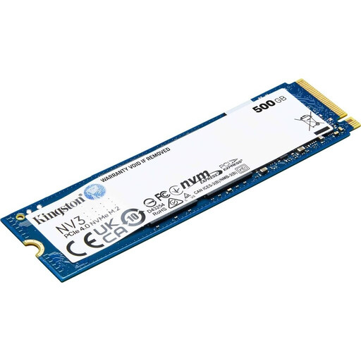 Kingston Technology 500G NV3 M.2 2280 NVMe SSD