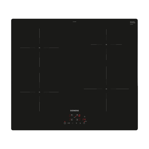 Siemens EU611BEB6E iQ100 Edgeless Induction Cooktop, 60 cm