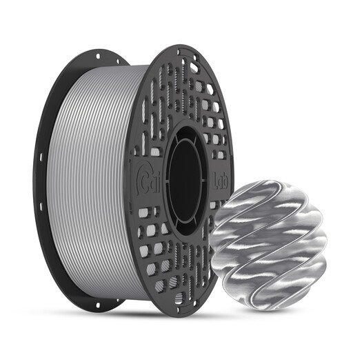 CAILAB Silver Silk PLA Filament