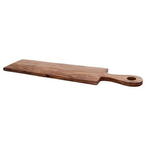 Maison by Premier Kora Rectangular Paddle Serving Board in Olive Wood