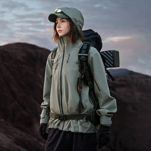 PELLIOT Outdoor jacket Rock Shell Green L