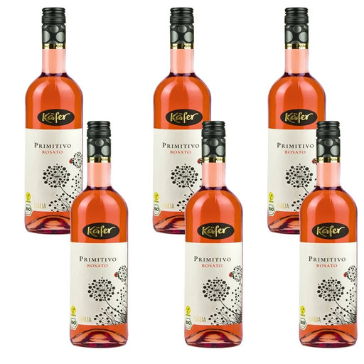 K?FER Primitivo Rosé Wine Bio Vegan