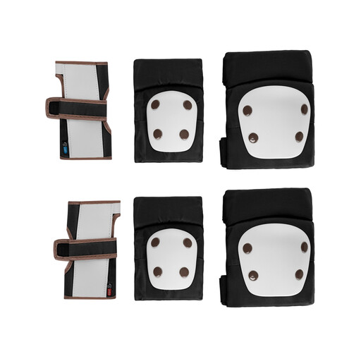 Kikka boo Knee and Elbow Pad Set Black
