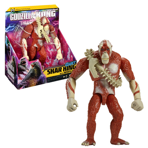 MONSTERVERSE Godzilla x Kong, Articulated Action Figure, 28 cm, Skar King