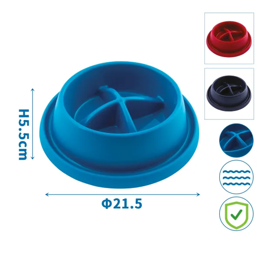 NOBLEZA Non-Slip Slow-Feeder Bowl