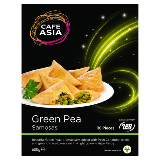 Cafe Asia Green Pea Samosas 600g pack
