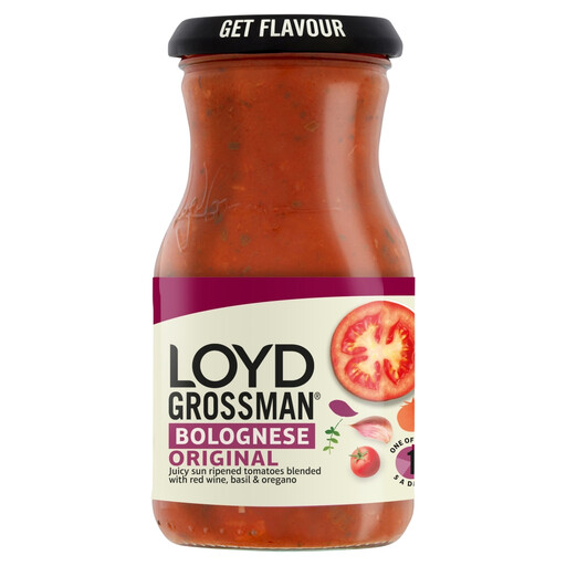 Loyd Grossman Bolognese Original 350g sauce jar