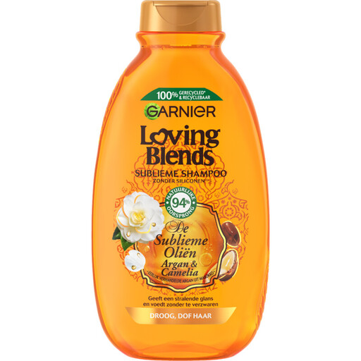 Garnier Loving Blends Argan & Camelia Shampoo 300ml