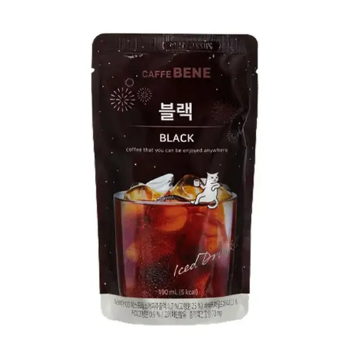 Caffe Bene Black Coffee Pouch 190ml