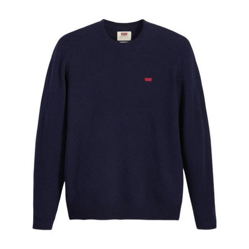 LEVI'S Housemark Logo Pullover Blue