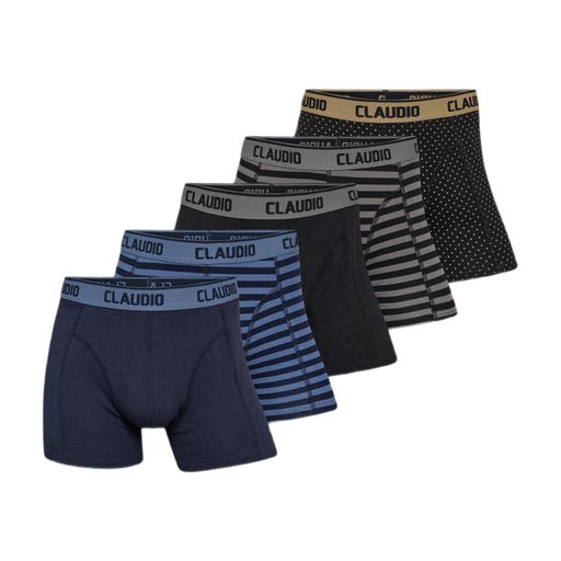 Claudio 5-pack Boxer Shorts Multicolor32 M