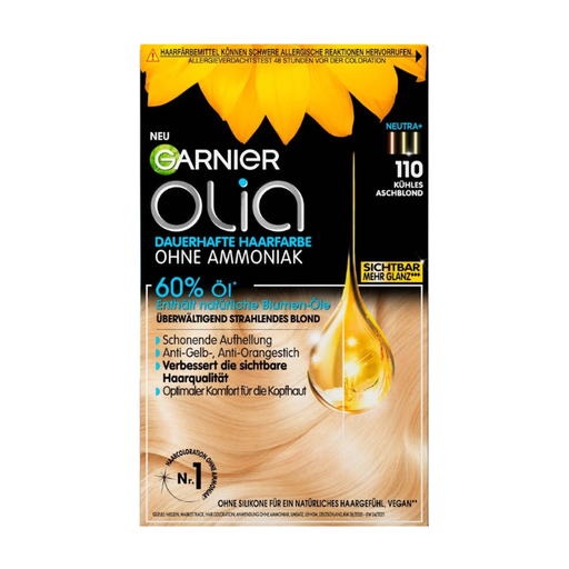 Garnier Olia Hair Color 110 Cool Ash Blonde