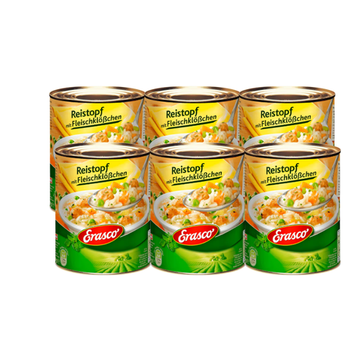 Erasco Reistopf m.Fleischkl??chen 800 g X 6