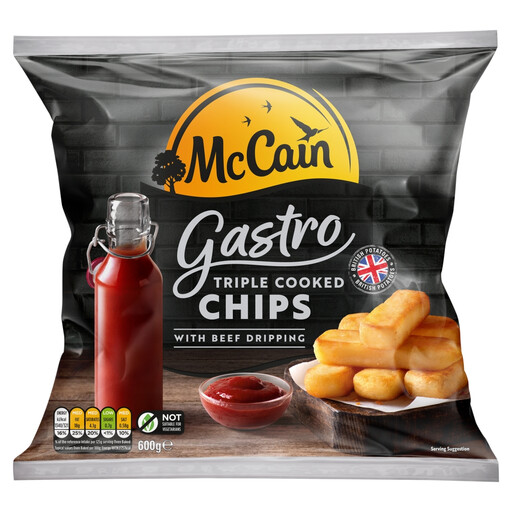 McCain 三重烹饪美食家薯条 600g