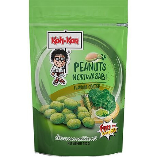 Koh-Kae Coated Peanuts Nori Wasabi - 180 g