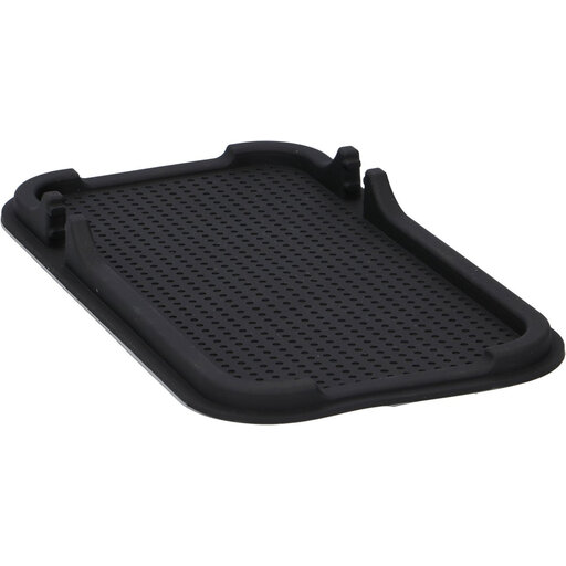 Dunlop Non-slip Mat - PVC, Black, 15.60 x 18 cm
