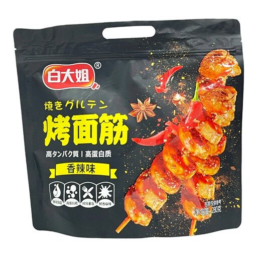Bai Da Jie Roasted Wheat Gluten (Spicy Flavor) 280g