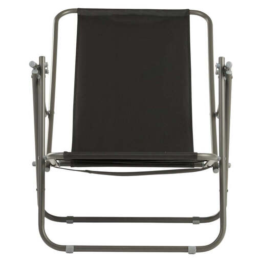 OUTFIT Strandstuhl Schwarz, Castor Grau
