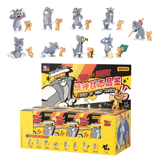 52TOYS Tom and Jerry Mental State Appreciation Series Full Set