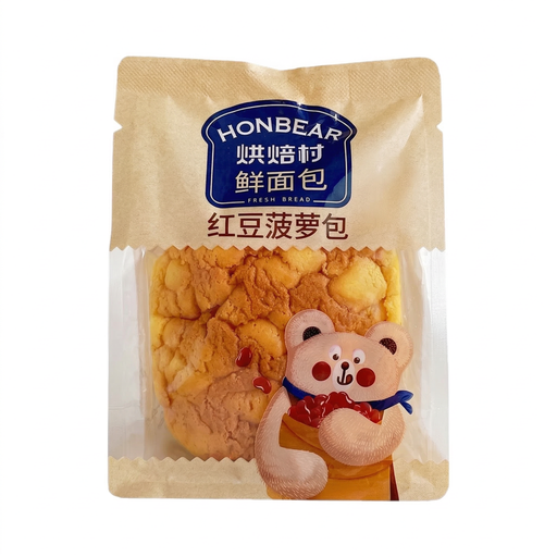 Bakery Village Red Bean Pineapple Bread
