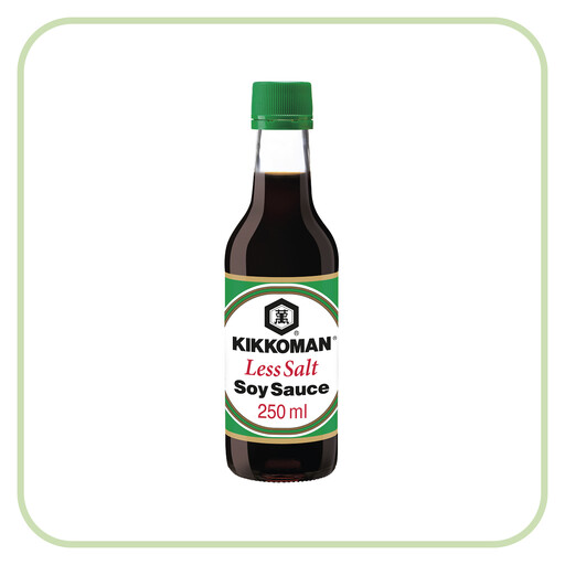 KIKKOMAN Less Salt Soy Sauce 250ml
