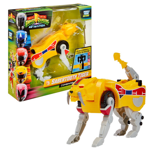 POWER RANGERS Megazord Collection - Zord Tigre à Dents de Sabre